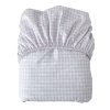 Lençol para Mini Cama 2 Peças Estampado Windsor Rosa - Lençol c/ Elástico e Fronha