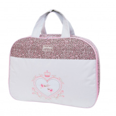 Mala Maternidade para Bebê Baby Oncinha Rosa