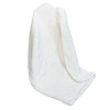 Manta Cobertor para Bebê Soft Fleece Sherpa Off White