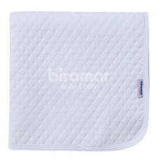Manta para Bebê Piquê Dupla Face Blanche Matelassado