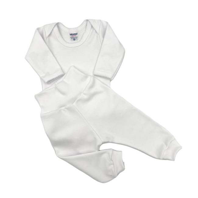 Mijão para Bebê M Suedine 100% Algodão - Branco