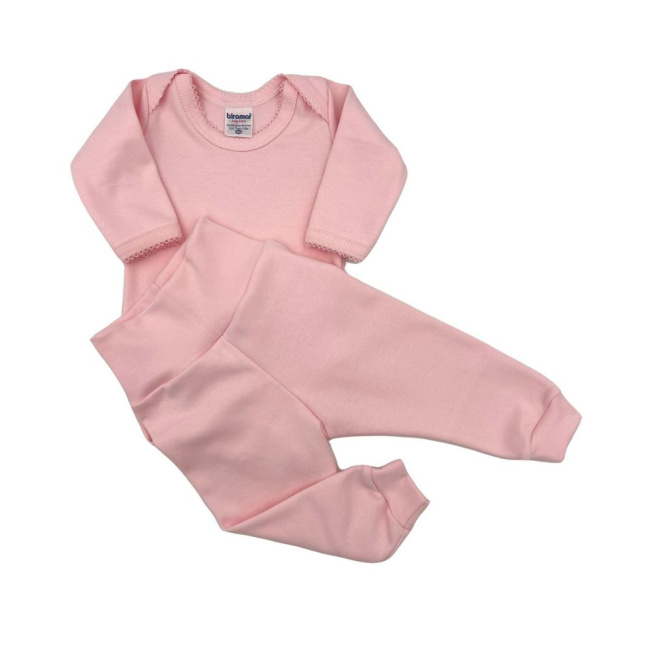 Mijão para Bebê M Suedine 100% Algodão - Rosa