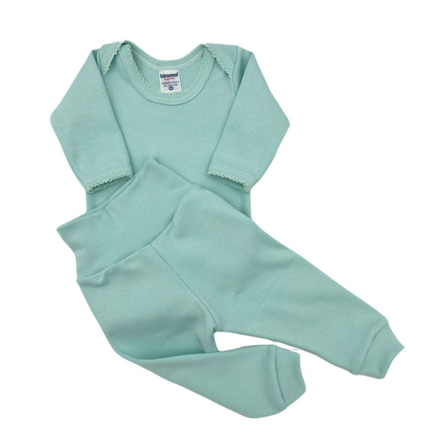 Mijão para Bebê M Suedine 100% Algodão - Verde