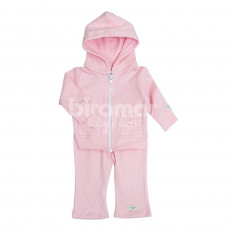 Moletom para Bebê Teddy Bear Rosa - Tamanho Único