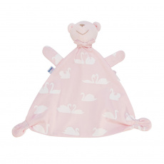 Naninha para Bebê Estampa Cisne Rosa
