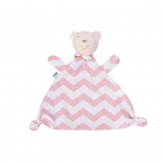 Naninha para Bebê Estampa Soho Chevron Rosa