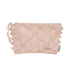 Necessaire Jardim Secreto Arabesco Rosa