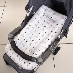 Ninho para Carrinho e Mini Berço New York Triângulo Colorido