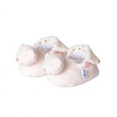Pantufa para Bebê Estampa Amor Rosa