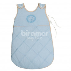 Porta Bebê Teddy Bear Azul Percal
