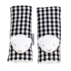 Protetor de Cinto para Bebê Estampa Xadrez Preto