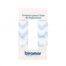Protetor de Cinto para Bebê Soho Chevron Azul