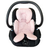 Redutor de Bebê Conforto com Encosto Removível Chambray Rosê