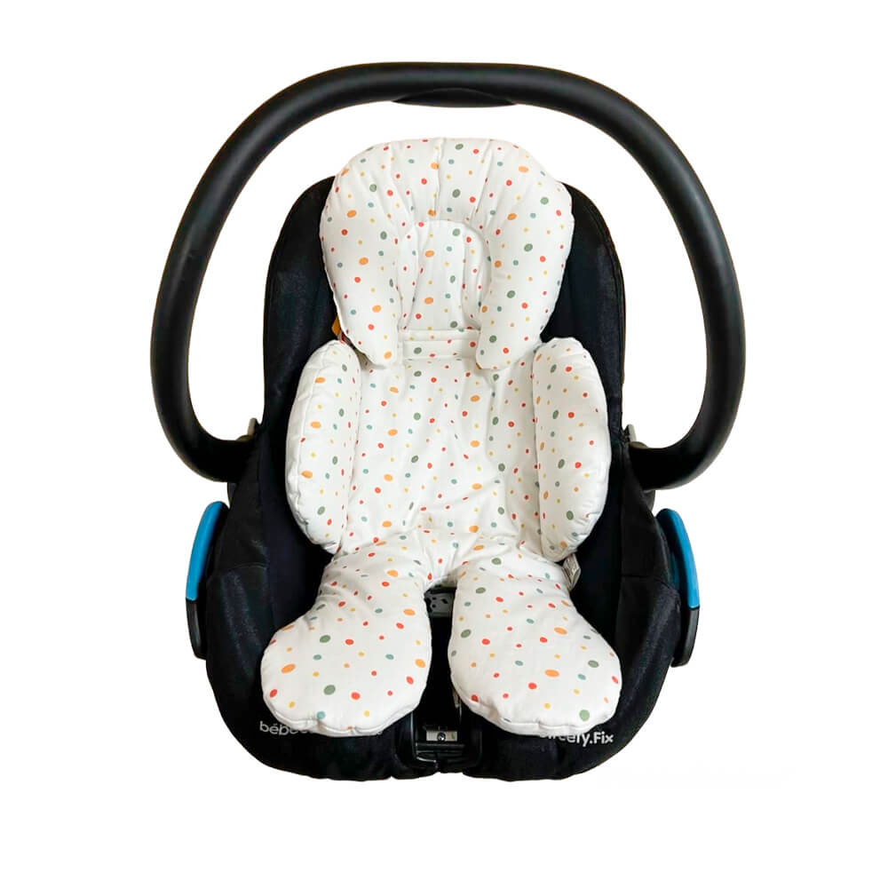 Redutor de Bebê Conforto com Encosto Removível Fox Preto - Baby Enxoval ...