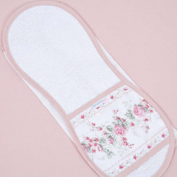 Regurgitador para Bebê com Fraldinha de Boca Petit Rosé