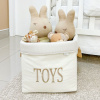 Saco de Brinquedos Toys Marfim / Listradinho