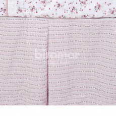Saia para Berço Estampada Petit Rosé