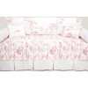 Kit Cama Babá 8 Peças Jouy Vermelho - Promocional