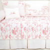Kit Cama Babá 8 Peças Jouy Vermelho - Promocional