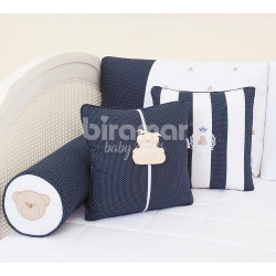 Kit Cama Babá 9 Peças c/ Saia Theodore Marinho