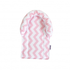 Suporte de Cabeça para Bebê Soho Chevron Rosa