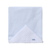 Toalha de Banho para Bebê Felpuda Revestida Fralda Solta Pompom Blanche Matelassado