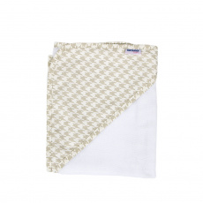 Toalha de Fralda para Bebê Com Capuz Windsor Bege
