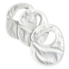 Trio de Babadores Atoalhados para Bebê 400 Fios Blanche