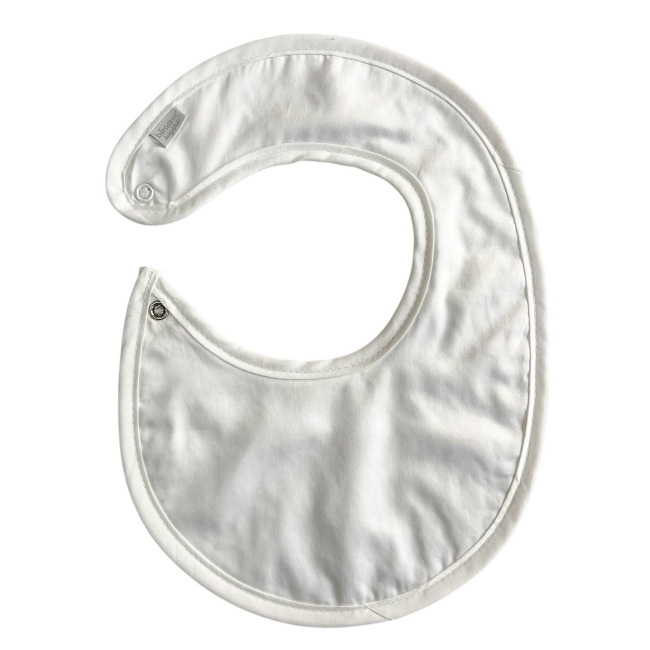 Trio de Babadores Atoalhados para Bebê 400 Fios Blanche