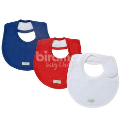 Trio de Babadores para Bebê Toy Soldiers Royal, 3 peças