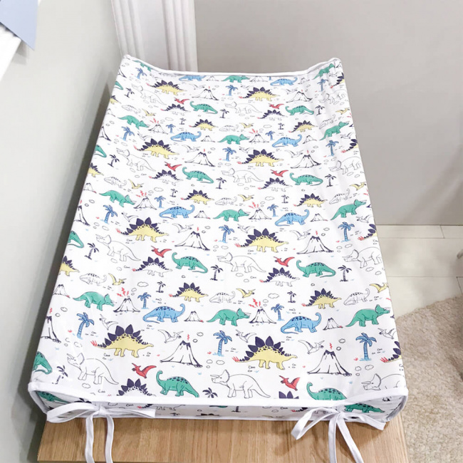 Trocador Anatômico para Bebê Estampado Dinossauro