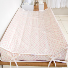 Trocador Anatômico para Bebê Estampado Jardim Secreto Nice Rosa