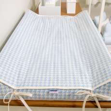 Trocador Anatômico para Bebê Estampado Windsor Azul