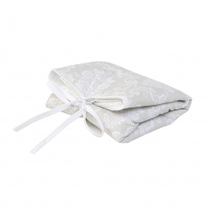 Trocador para Bebê Portátil Estampado Damask Branco