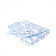 Trocador para Bebê Portátil Estampado Nuvem Azul