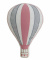 Almofada Decorativa Balão Rosê - 100% Algodão