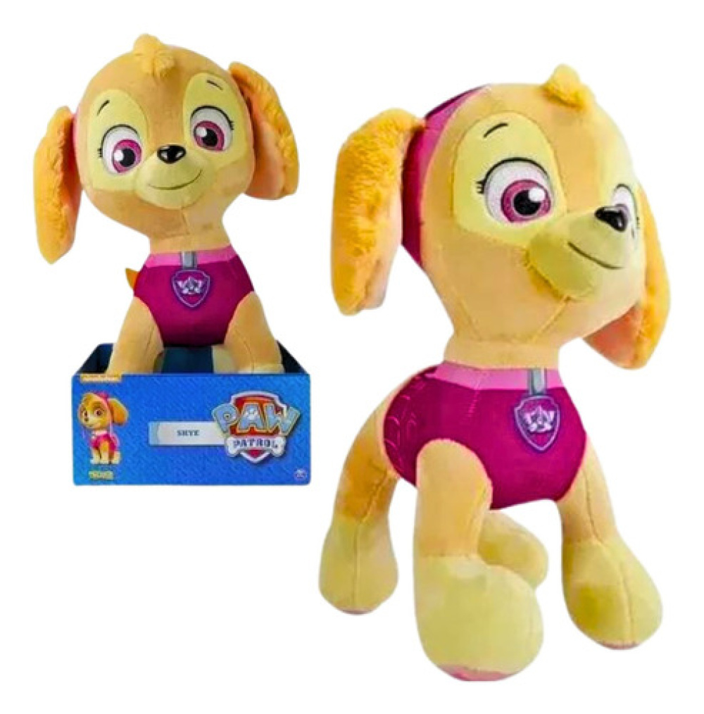 Boneco de Pelucia Grande Patrulha Canina Skye 30cm Rápida - Bambinata ...