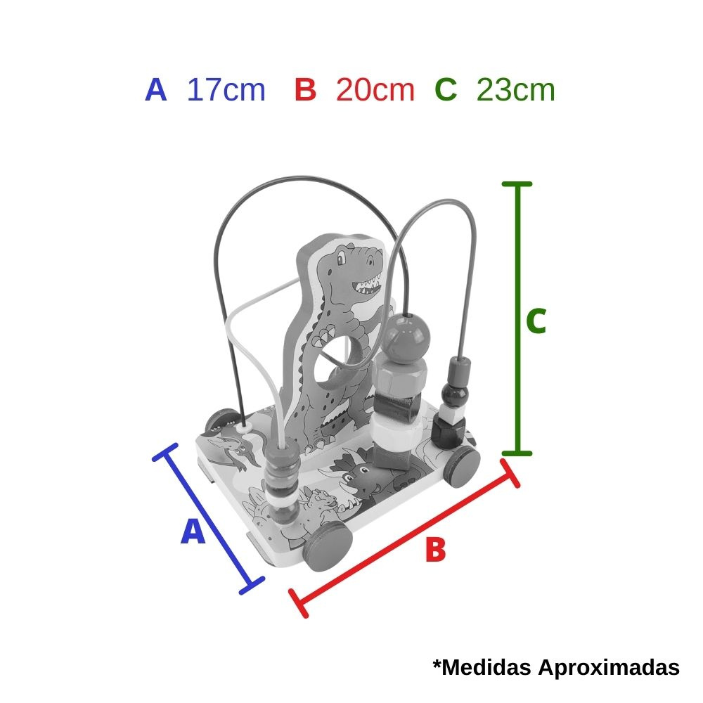 Conjunto Animais Dinossauros Emborrachados com 6 Peças Brinquedo Educativo  Brinquedos Bambalalão Brinquedos Educativos