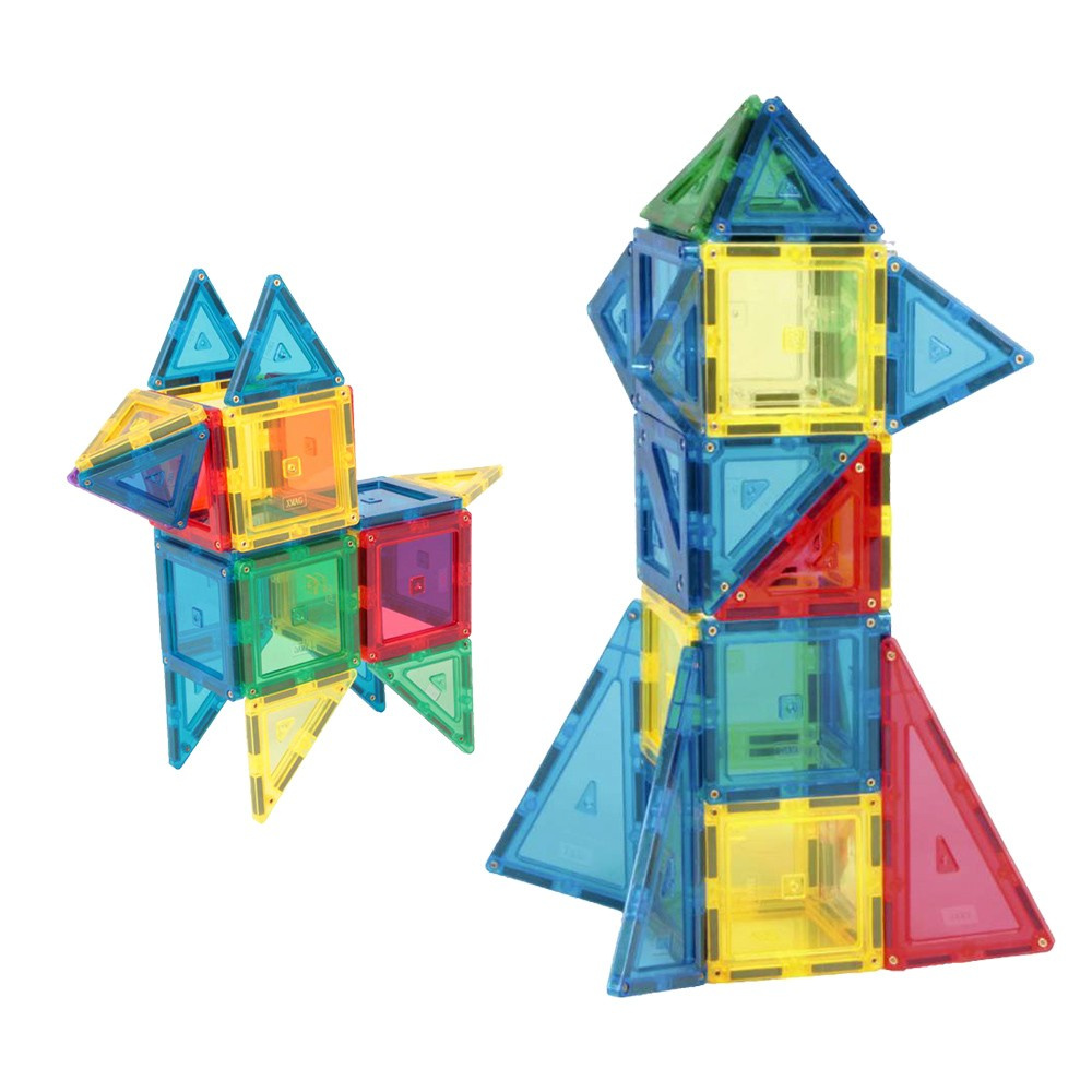 Jogo de Quebra-Cabeça Geométrico - 9 peças com ímã