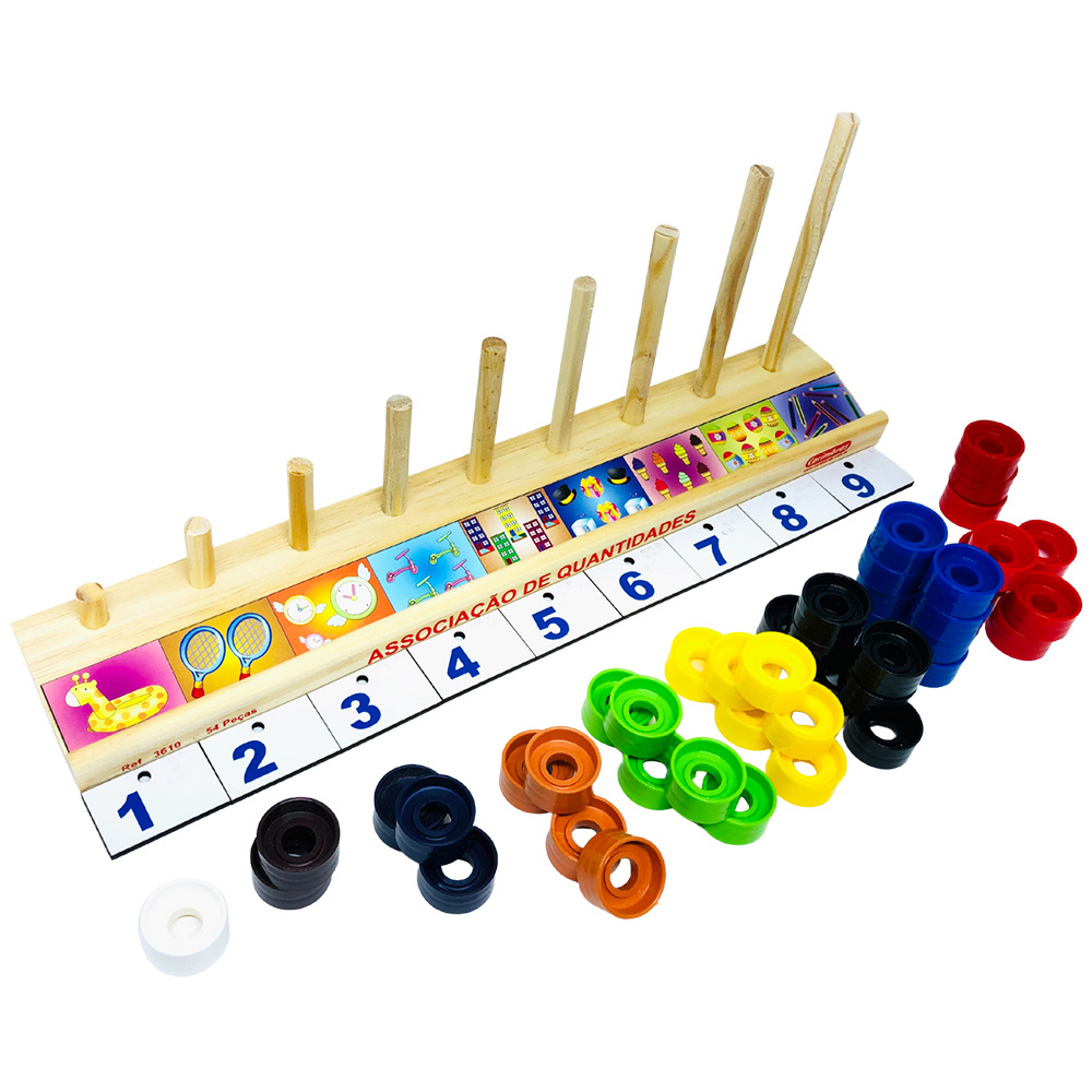 Brinquedo de matemática DIY Abacus para crianças Matemática, Jogos