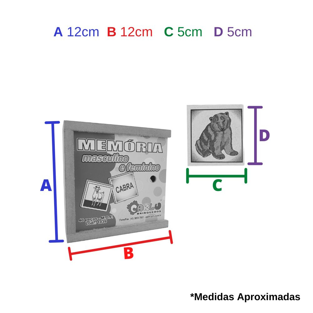 Jogo da Memoria de Numeros e Quantidades (40 pecas) - JottPlay - Compre  brinquedos educativos online