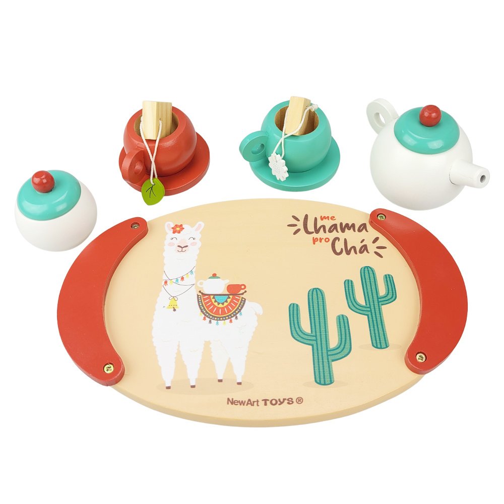 Kit de Comidinha de Brinquedo Infantil de Madeira Café 9 Pçs - Bambinno -  Brinquedos Educativos e Materiais Pedagógicos