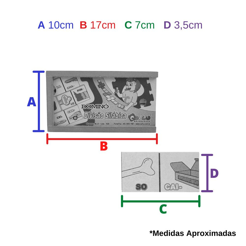 Dominó Silábico - Atividades Educativas