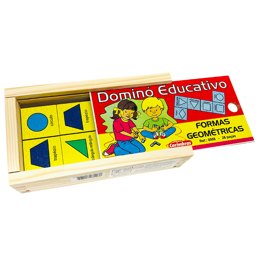 Jogo Educativo de Matemática e Pedagógico Dominó de Frações - Bambinno -  Brinquedos Educativos e Materiais Pedagógicos