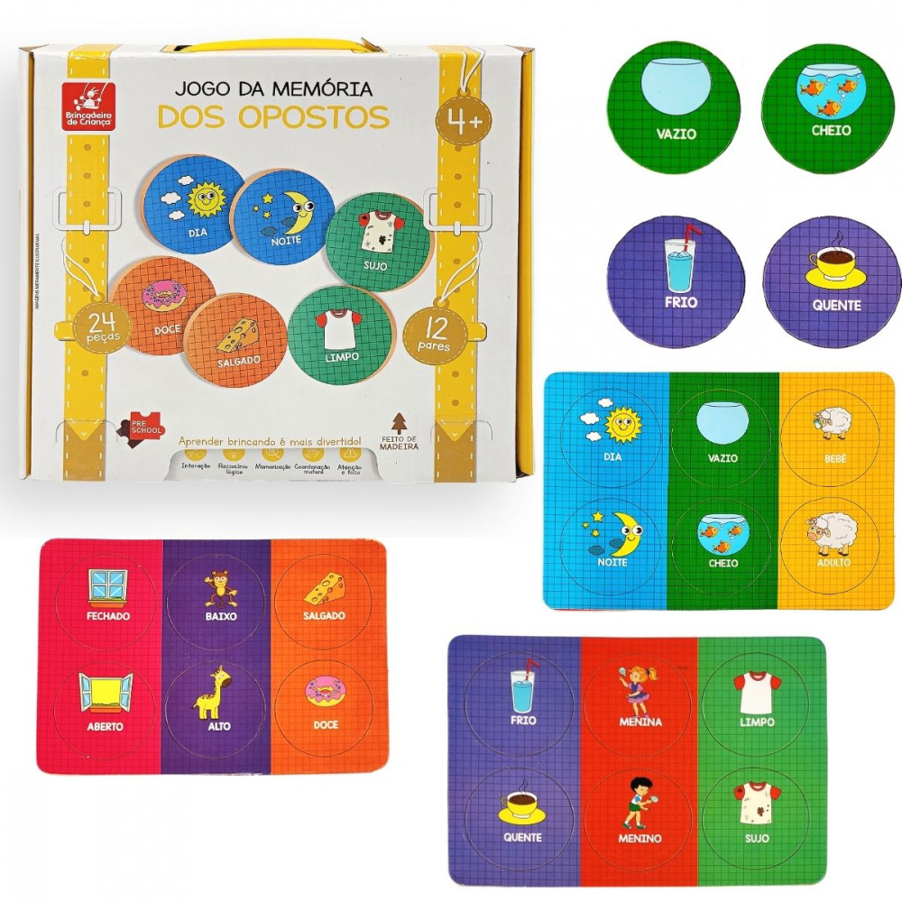 Jogo da Velha de Madeira MDF Lembrancinha Educação Infantil