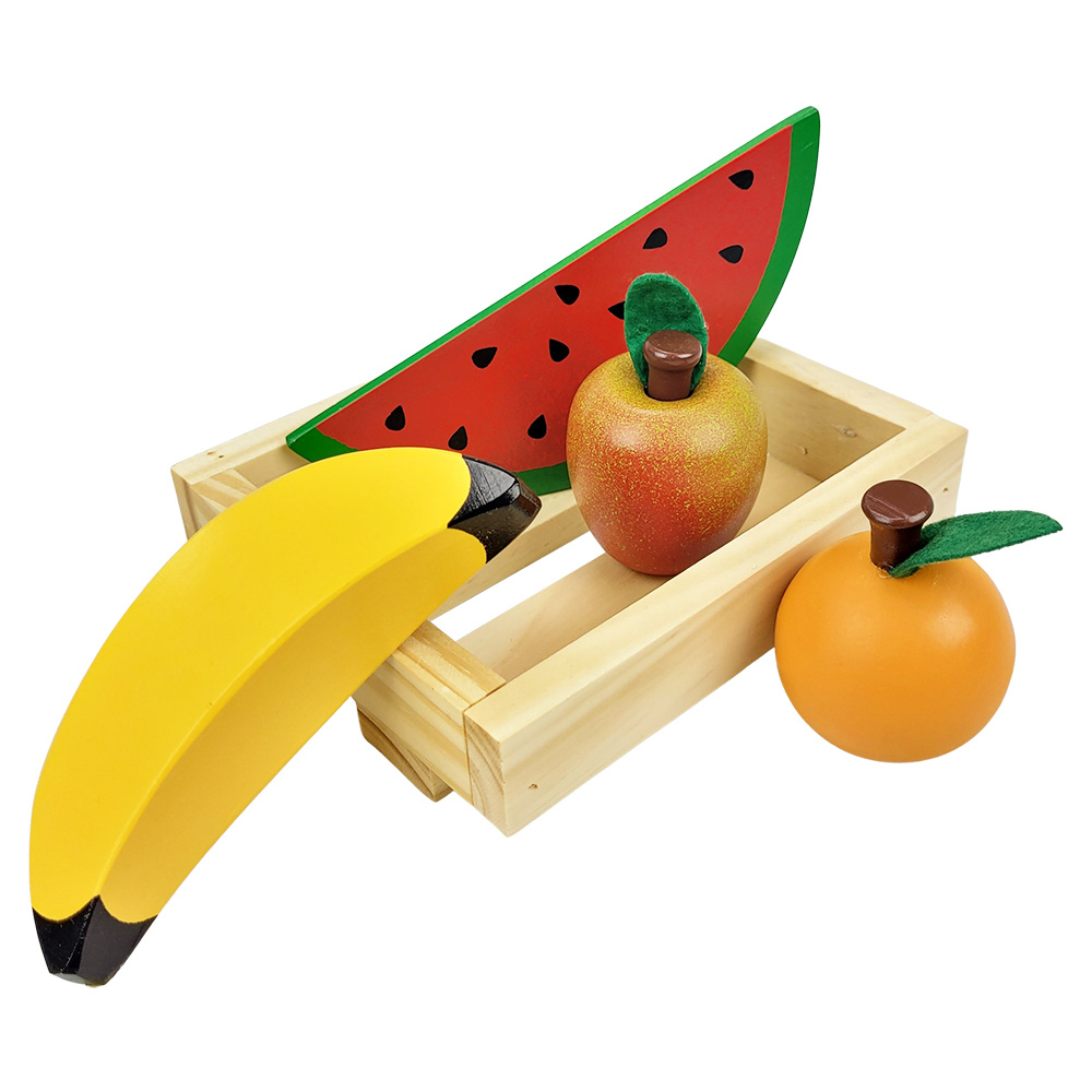 Kit Frutas de Brinquedo de Comidinha Infantil Velcro + Faca - Bambinno -  Brinquedos Educativos e Materiais Pedagógicos