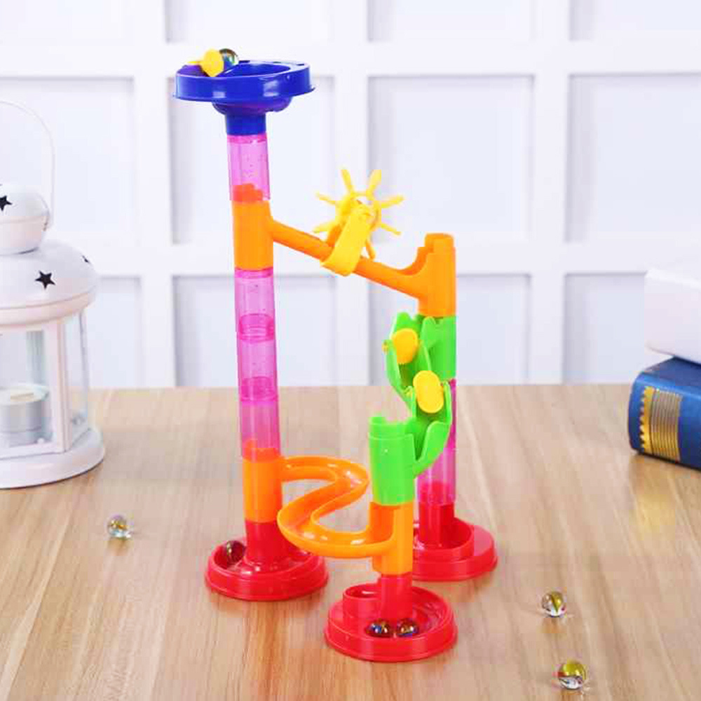 Rola Bola Brinquedo Blocos de Montar Infantil Torre 105 Pçs - Bambinno  Brinquedos