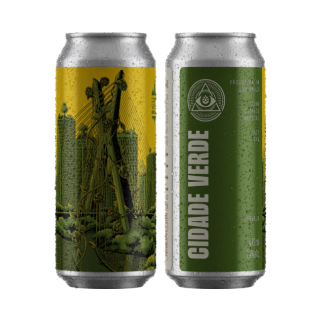 DOGMA CIDADE VERDE LOVE HAZY IPA 473ML — cerveja artesanal