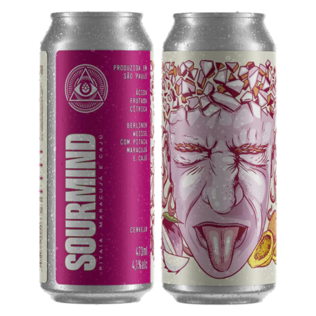 DOGMA SOURMIND PITAIA MARACUJA E CAJU 473ML — cerveja artesanal