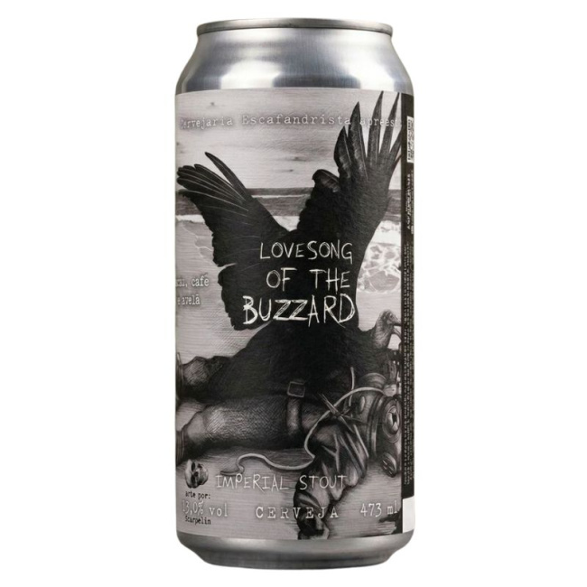ESCAFANDRISTA LOVE SONG OF THE BUZZARD 473ML — cerveja artesanal